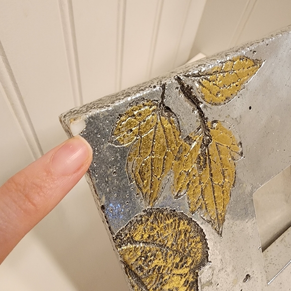 ❤️ 3/$25 Fancy Frames Silver Gold Leaf Frame - Picture 2 of 4